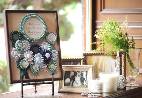 The Ultimate Must-Have Wedding Item Everyone Loves: A Collection of Cute Ways to Use Rosettes♡にて紹介している画像