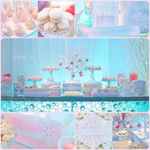 Frozen-Inspired Wedding: A Collection of Beautiful Ideas♡にて紹介している画像
