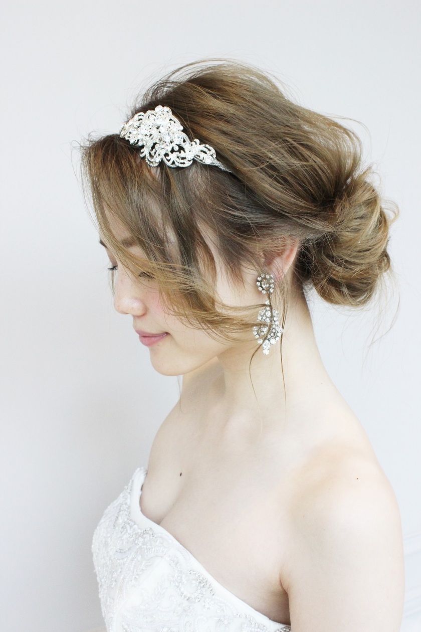 gendaiさんが教える♡後悔しない『理想の花嫁ヘア』を叶える為に覚えておきたい5つのオーダーリスト＊にて紹介している画像