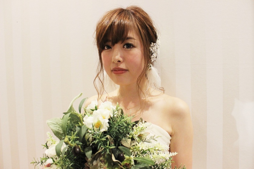 gendaiさんが教える♡後悔しない『理想の花嫁ヘア』を叶える為に覚えておきたい5つのオーダーリスト＊にて紹介している画像