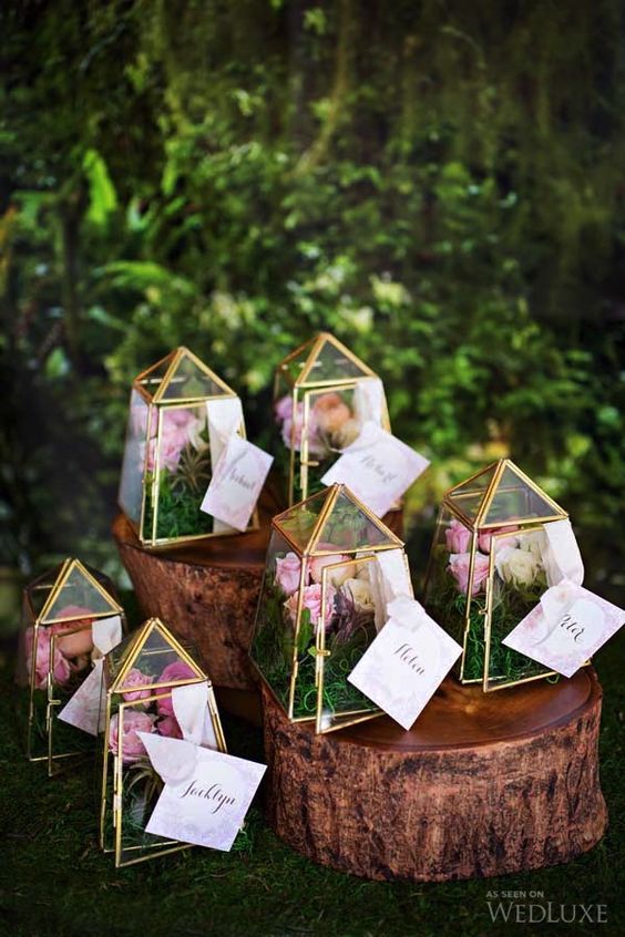 最近よく見る幾何学的なガラスの入れ物♡話題の《ジオメトリックテラリウム》って知ってる？にて紹介している画像