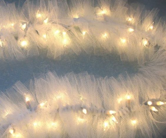 从国外新娘那里学到的＊关于使用柔软可爱的纱布装饰婚礼会场的创意总结♡にて紹介している画像