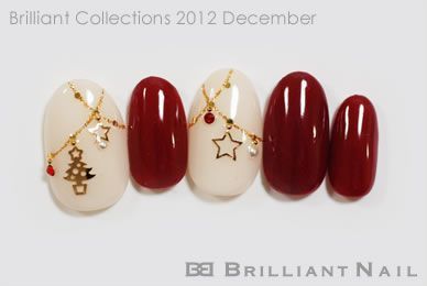 "Limited Time Only: Christmas Nail Collection Perfect for Weddings♡"にて紹介している画像