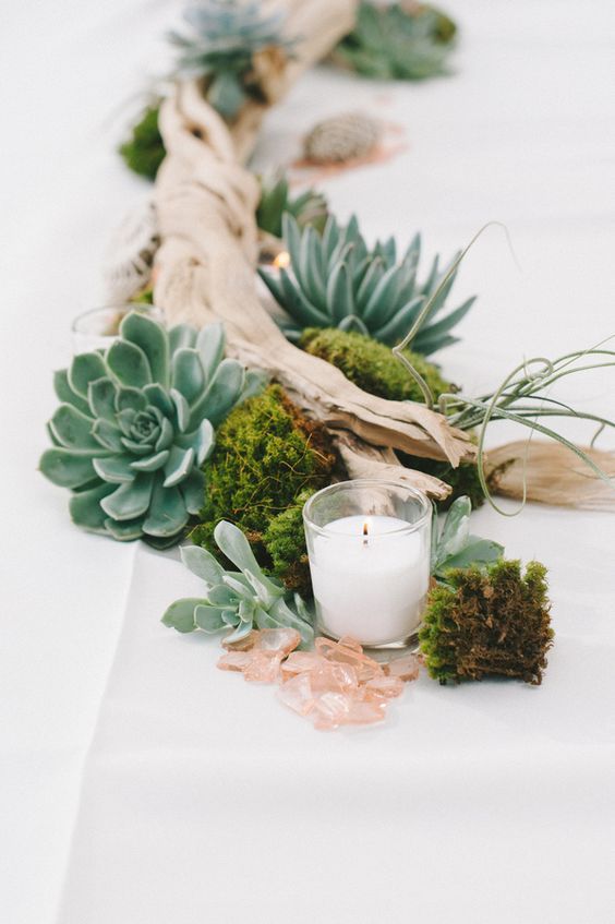 "Cute Succulent Thickness: A Must-Have for a Relaxed and Chic Destination Wedding!"にて紹介している画像
