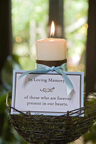 Surely Watching Over Us from Heaven: Wedding Ideas to Honor a Loved One Who Passed Away Before the Big Day ♥にて紹介している画像