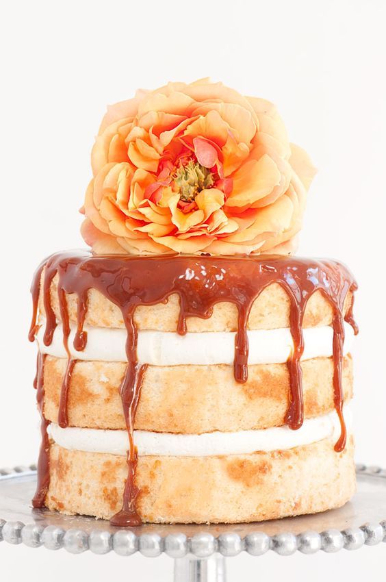 你知道像蜂蜜一样淋在煎饼上的那种♡海外风格时尚的“彩色滴落蛋糕”吗？にて紹介している画像