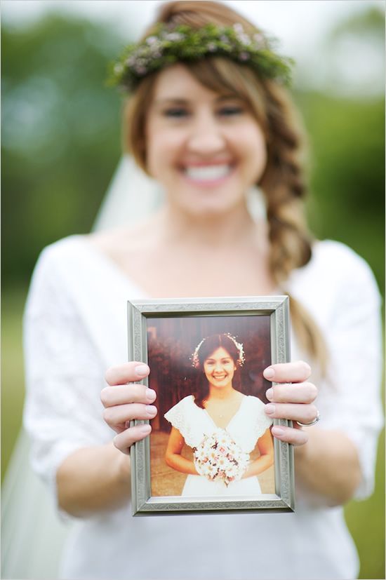 Surely Watching Over Us from Heaven: Wedding Ideas to Honor a Loved One Who Passed Away Before the Big Day ♥にて紹介している画像