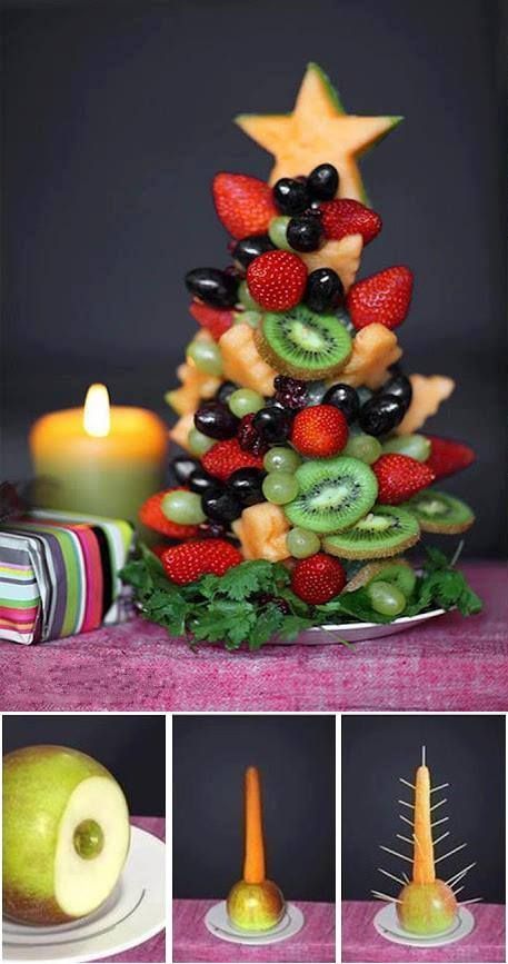 Perfect for Parties! Creative Edible Christmas Tree Ideas ♡にて紹介している画像