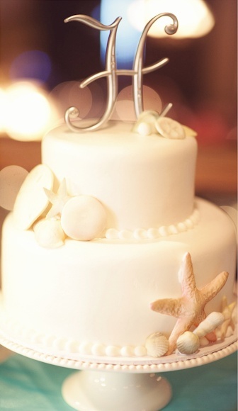 イニシャルでオリジナル感を♡ふたりだけのwedding cakeをデザインしたい♡にて紹介している画像