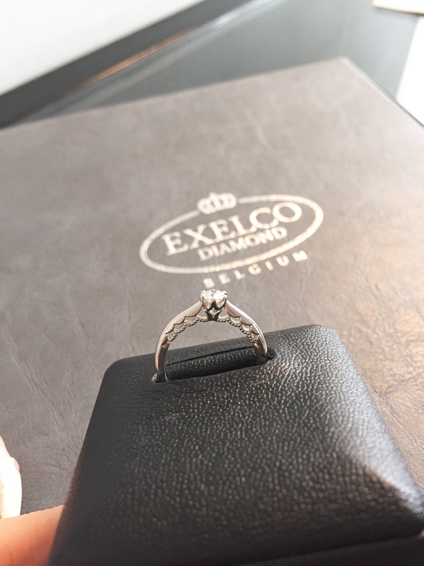 世界で一番美しいと実証されたダイヤモンド*彼も気に入る指輪ブランド『エクセルコ』のエンゲージリング特集にて紹介している画像