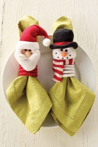 "Add a Touch of Glamour to Your Table: Introducing Perfect 'Decorative Napkins' for Christmas!"にて紹介している画像