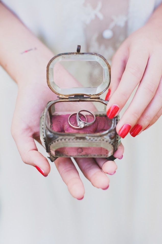 "I Want to Store My Favorite Rings Cutely: A Stylish Ring Box Collection ♡"にて紹介している画像