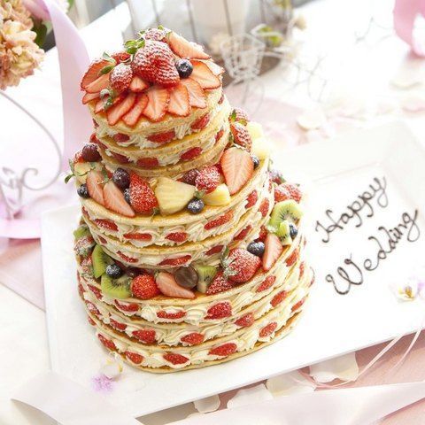 Which Type Will You Choose? A Special Feature on Finding Your Favorite Wedding Cake ♡にて紹介している画像