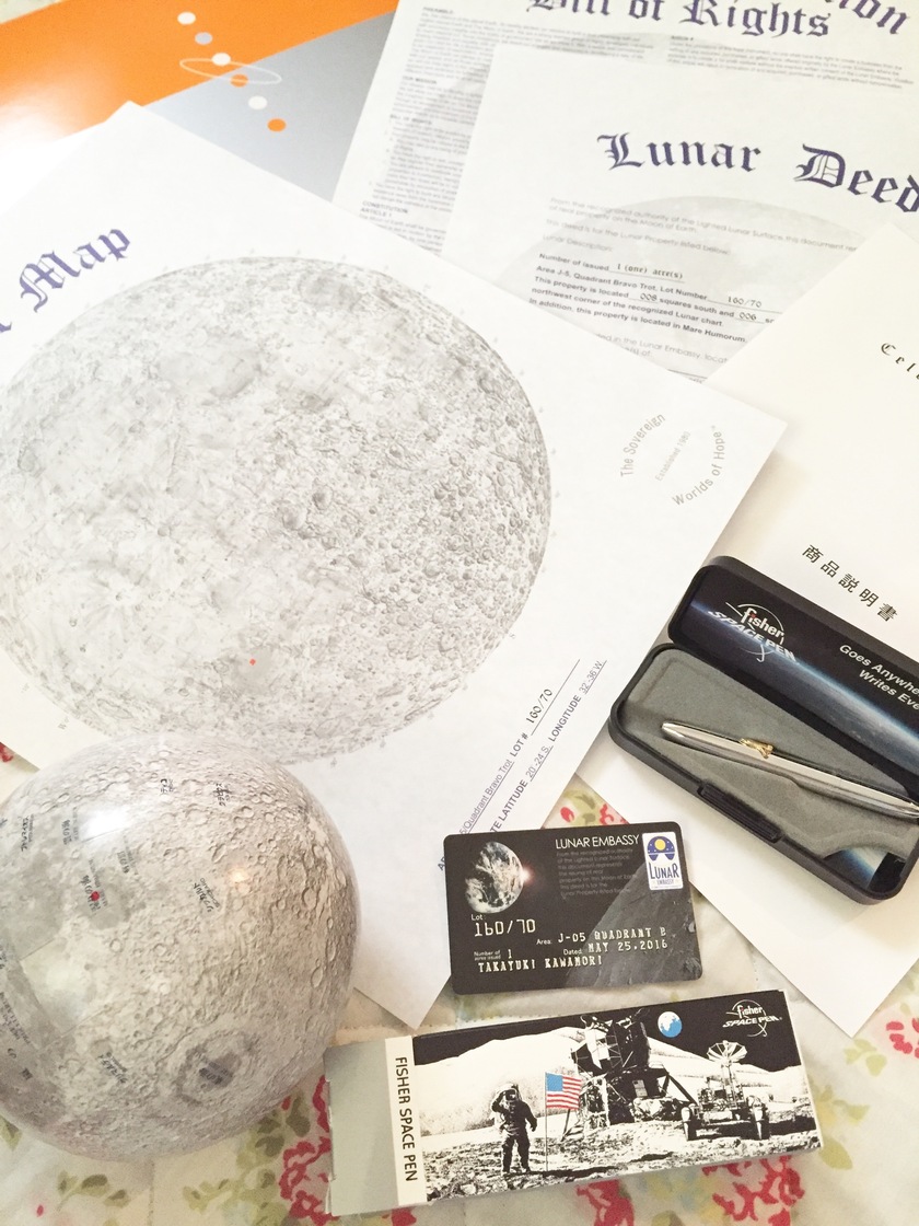 "Surprise That Taps into Men's Romance: Highly Recommended Gift of Lunar Land with the 'Space Set'!"にて紹介している画像