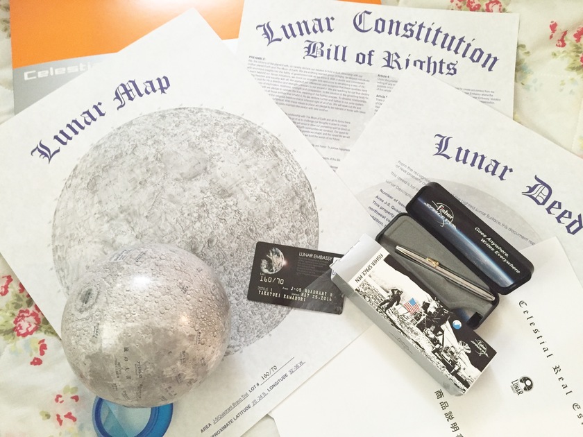 "Surprise That Taps into Men's Romance: Highly Recommended Gift of Lunar Land with the 'Space Set'!"にて紹介している画像