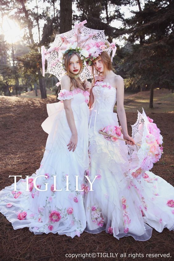 ぜーーーんぶ着たい♡『TIGLILY』の2016新作カラードレスは、どれもこれも可愛すぎ！！にて紹介している画像