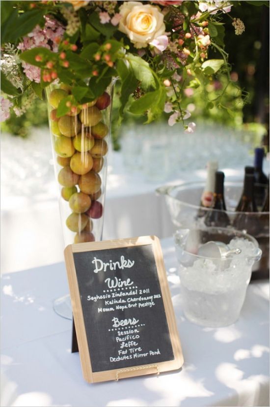 11 Fun and Stylish Drink Menu Designs for Guests Found on Instagram ♡にて紹介している画像