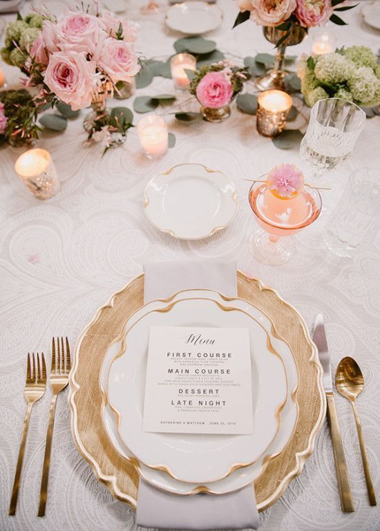 10 Romantic Guest Table Decorations Inspired by Stylish Overseas Weddings ♡にて紹介している画像