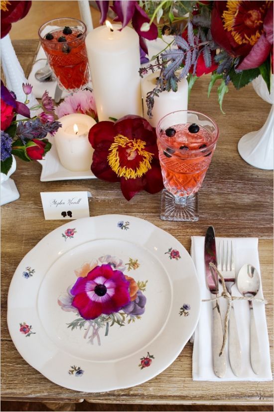 10 Romantic Guest Table Decorations Inspired by Stylish Overseas Weddings ♡にて紹介している画像