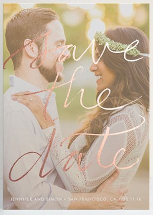 結婚式の日をいち早くお知らせ♡もはや定番になりつつある「セーブザデート」のイロハを知ろう♩にて紹介している画像