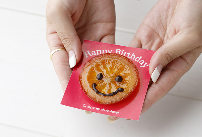 コンパーテス青山店限定♡ひとつ400円以下で買えるにっこりスマイルな『オランジェボーイ』が可愛い＊にて紹介している画像