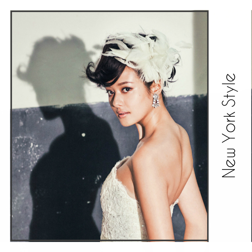 ＼ヘアアレンジにも注目！／N.Y.style派 VS. Paris style派のドレス着こなし3回勝負！にて紹介している画像