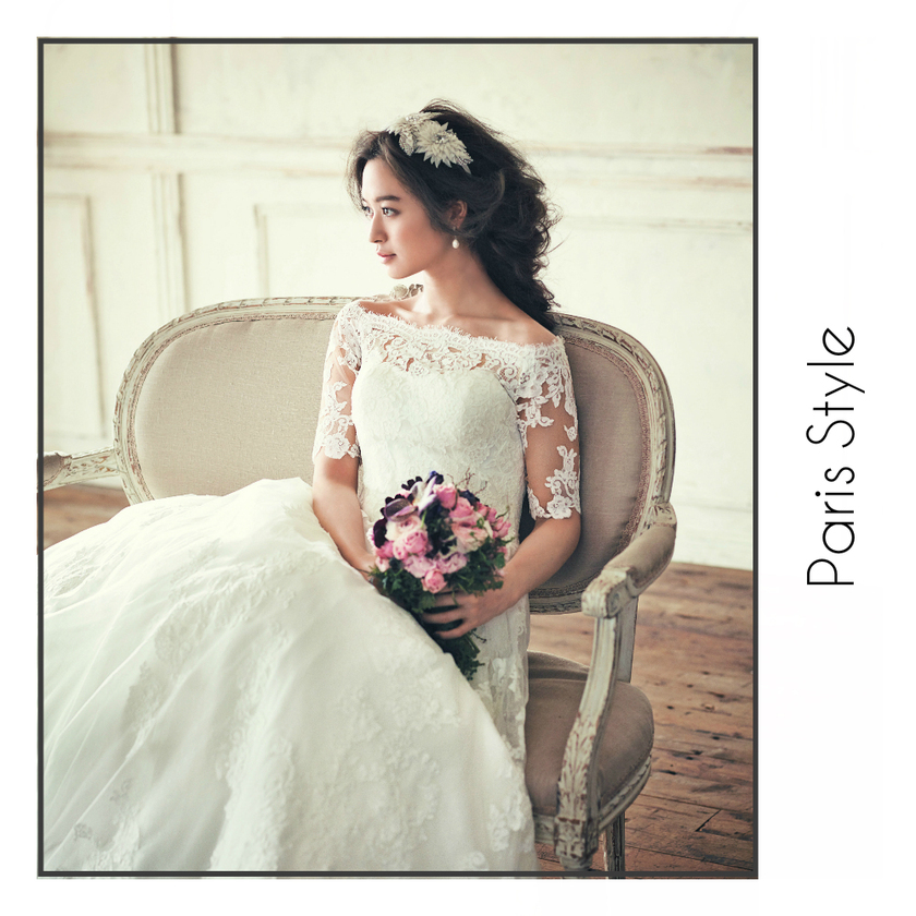 ＼ヘアアレンジにも注目！／N.Y.style派 VS. Paris style派のドレス着こなし3回勝負！にて紹介している画像