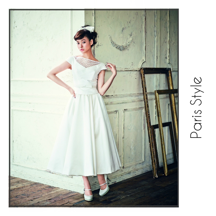 ＼ヘアアレンジにも注目！／N.Y.style派 VS. Paris style派のドレス着こなし3回勝負！にて紹介している画像