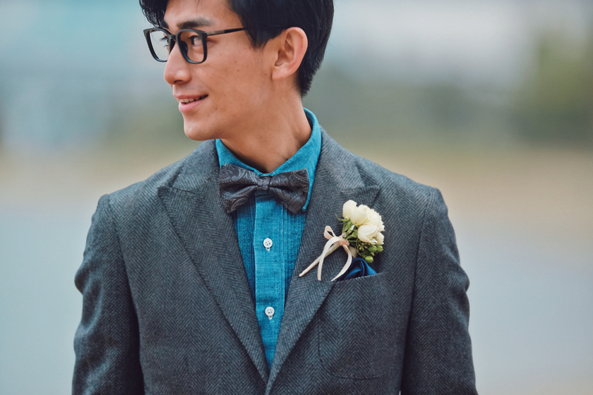 "Don't Forget to Match with the Groom! Effortlessly Perfect: Our Stylish Couple Coordination Tips☆"にて紹介している画像