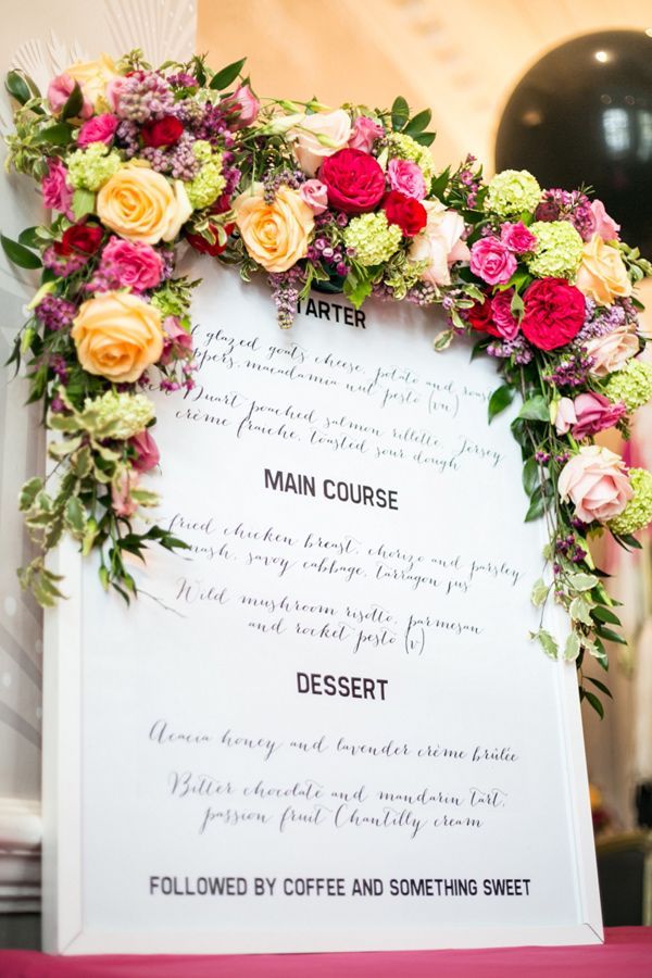 "Creating a Romantic Wedding Venue with Floral Garlands ♡"にて紹介している画像