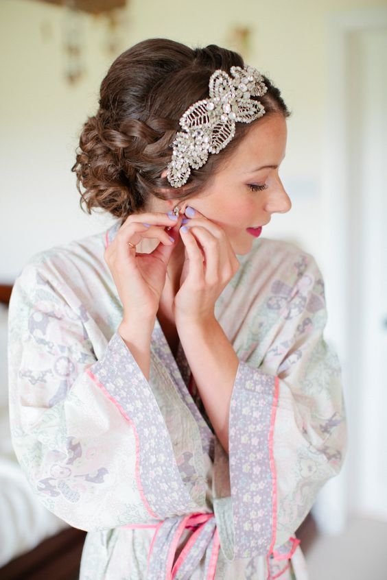 結婚式/ジェニーパッカム/アカシア2/ウェディング/ヘアアクセ/ヘッドドレス RENTAL][AcaciaⅡ Silver]by JennyPackham｜JULIEBRIDAL