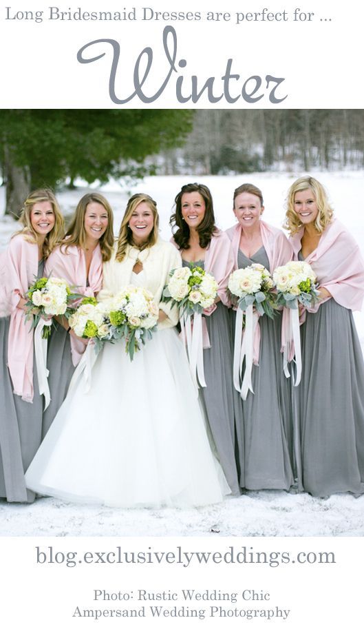 Add Warm Items for a Cute and Stylish Winter Bridesmaid Look! ♡にて紹介している画像