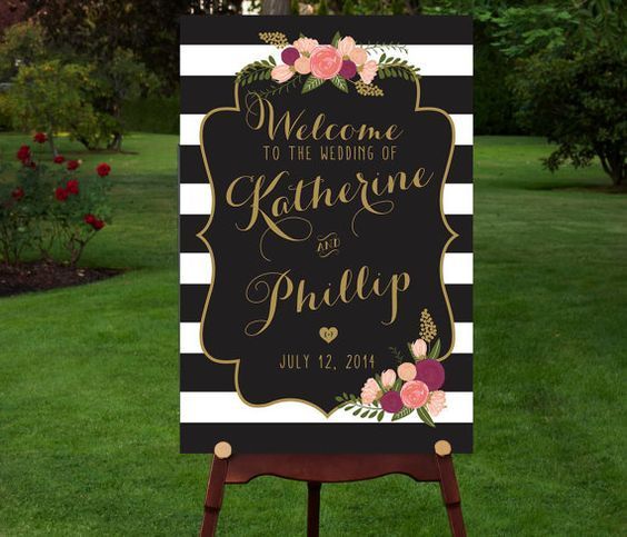 Simple Yet Stylish! Why You Should Definitely Draw Inspiration from Overseas Designs for Your Welcome Board ♡にて紹介している画像