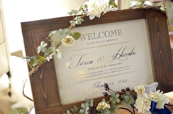 Simple Yet Stylish! Why You Should Definitely Draw Inspiration from Overseas Designs for Your Welcome Board ♡にて紹介している画像