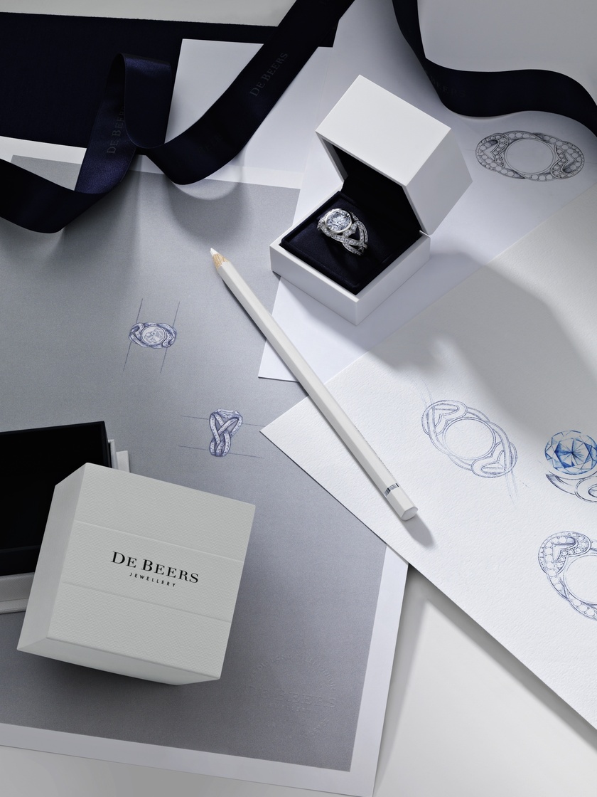 運命のダイヤモンドを自分で探せる！ダイヤモンドの女王と呼ばれる『デビアス』のリングの4つの魅力＊にて紹介している画像