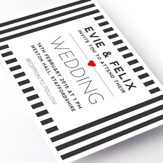 For a Unique Party Look: Embrace Black & White Stripes ♡にて紹介している画像