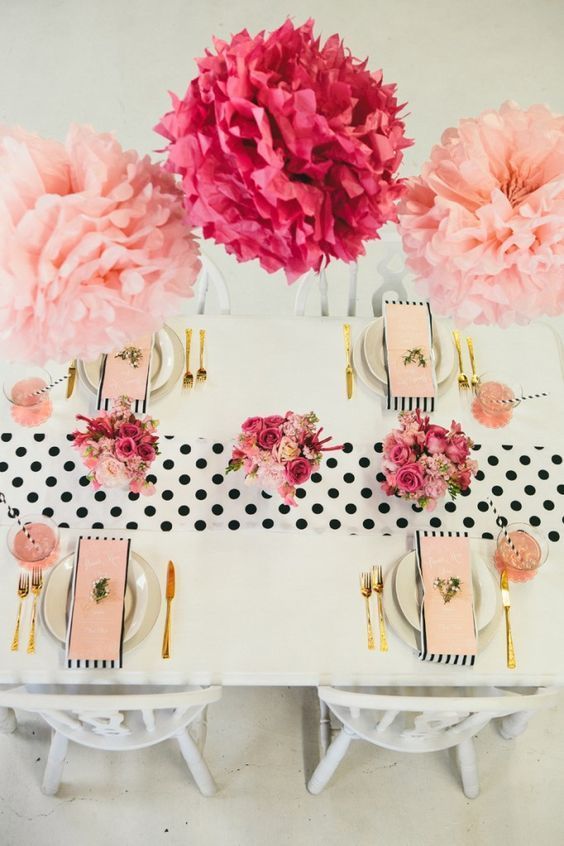 Creating a Cute Space with Pink and Gold: A Collection of Stylish Table Settings for Inspiration from Abroad ♡にて紹介している画像
