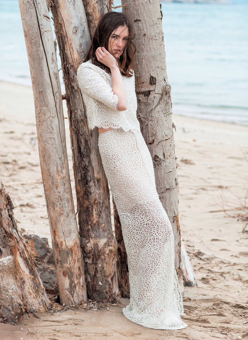 大胆露腿的短款及分体式裙装/关注如今正日益休闲化的裙子！にて紹介している画像