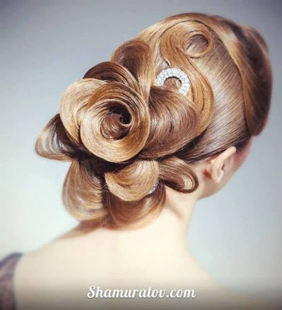 もはや芸術♡1度は真似したい「薔薇ヘア」「リボンヘア」「ハートヘア」「蝶々ヘア」特集＊にて紹介している画像