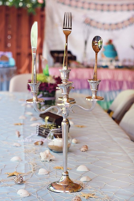 Ariel the Little Mermaid Falls in Love with Prince Eric: An Adorably Themed Wedding Inspired by the Sea World of "The Little Mermaid" ♥にて紹介している画像