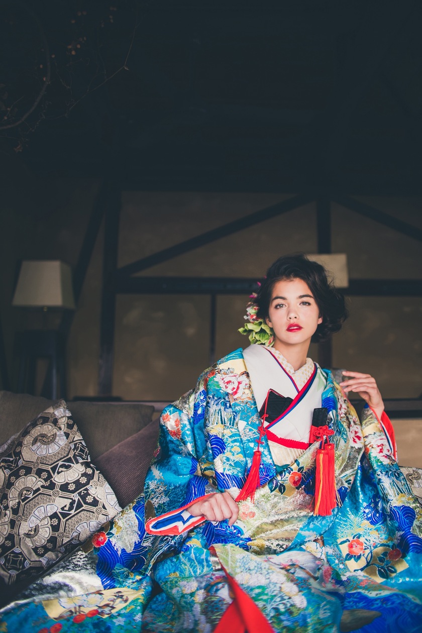 知っていると、より深い花嫁になれそう♡色打掛に施された『定番の模様の意味』まとめ*にて紹介している画像