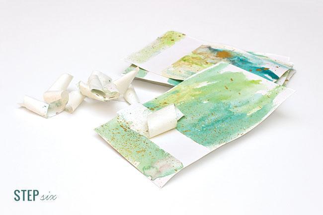 絵心なくても大丈夫♡ふわふわ淡~い色味が可愛い、『水彩画アート』の簡単DIY方法まとめ*にて紹介している画像