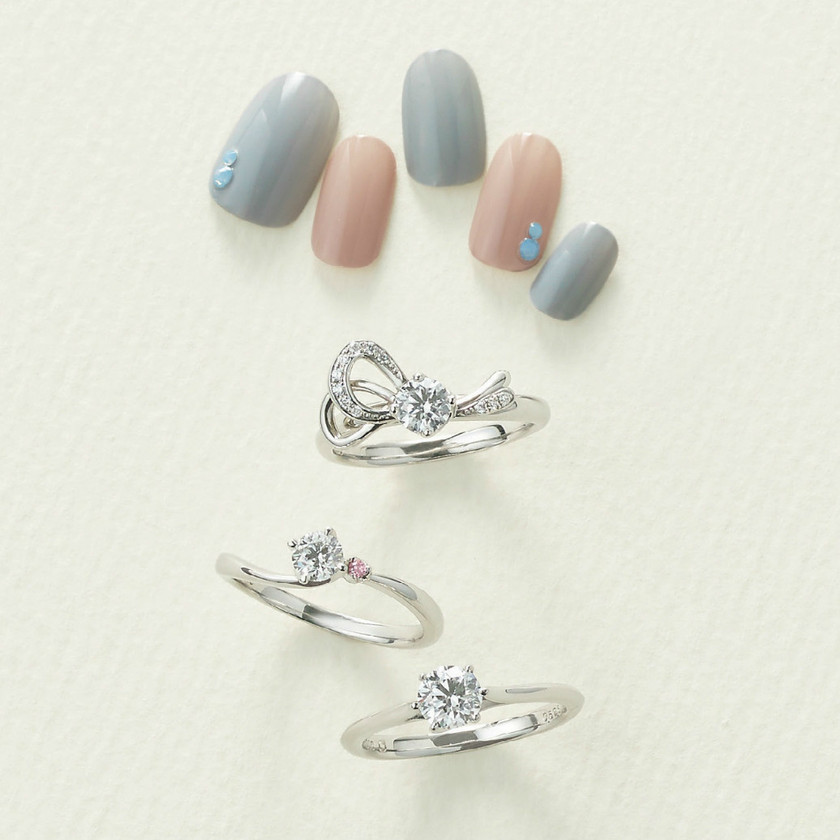 Shocking! Guests are Carefully Observing Your Hands! Achieve Perfect Hands with Elegant Nails and Delicate Rings＊にて紹介している画像