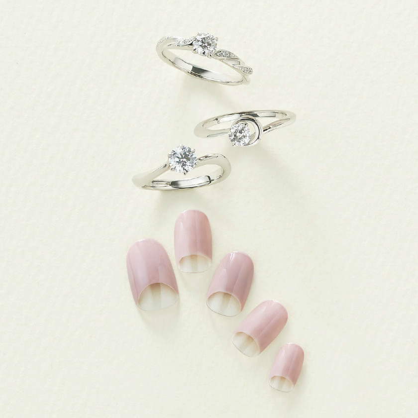 Shocking! Guests are Carefully Observing Your Hands! Achieve Perfect Hands with Elegant Nails and Delicate Rings＊にて紹介している画像