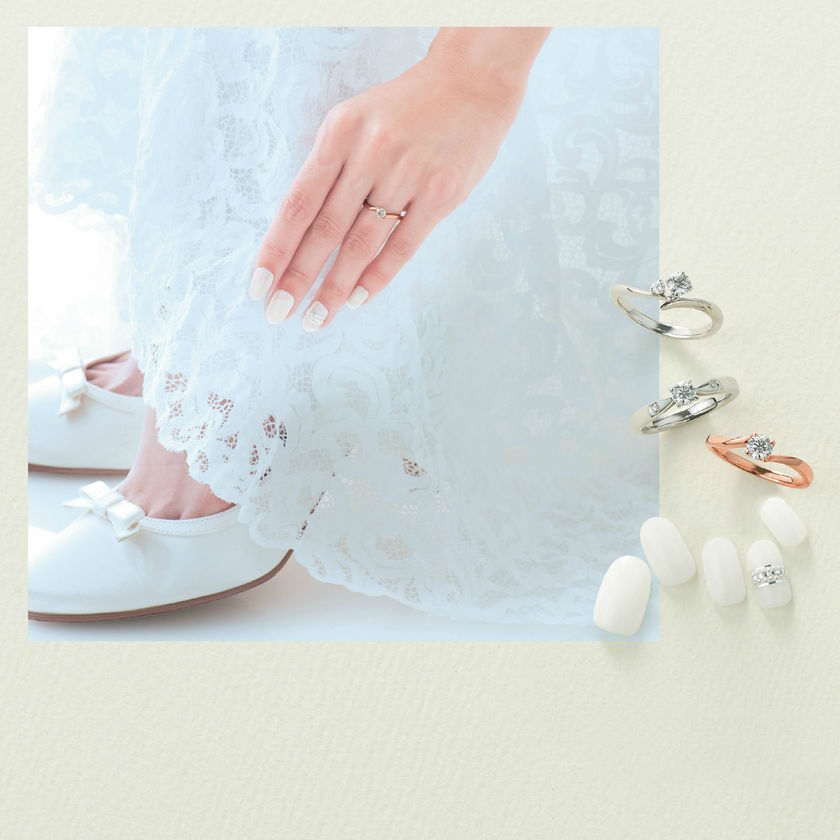 Shocking! Guests are Carefully Observing Your Hands! Achieve Perfect Hands with Elegant Nails and Delicate Rings＊にて紹介している画像