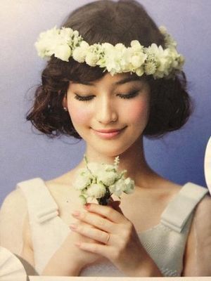Adorable Bob Hairstyles That Are Perfect for Bob Brides: 4 Cute Hair Arrangements You Can't Miss♡にて紹介している画像