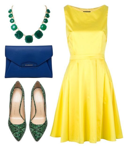 A Joyful Overflow of HAPPY ♡ Adorable and Energetic "Yellow Color" Party Dresses ♡にて紹介している画像