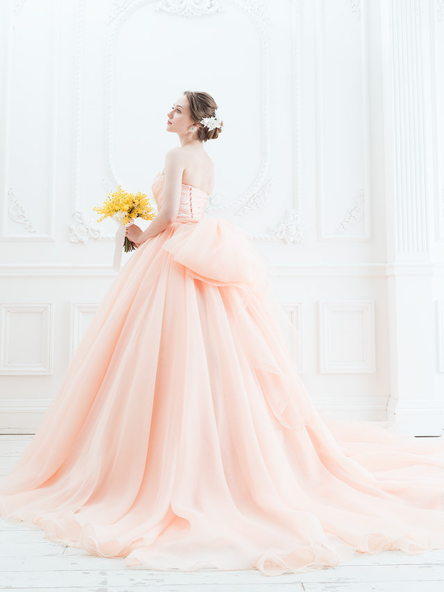 Charming Simplicity: The Lovely Colored Dresses at Cinderella Dress Shop Shine Bright! ✨にて紹介している画像