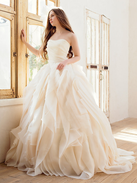 Charming Simplicity: The Lovely Colored Dresses at Cinderella Dress Shop Shine Bright! ✨にて紹介している画像