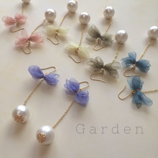 “人魚の涙♡”真珠を使った美しく素敵なピアスで耳元華やかに♡にて紹介している画像